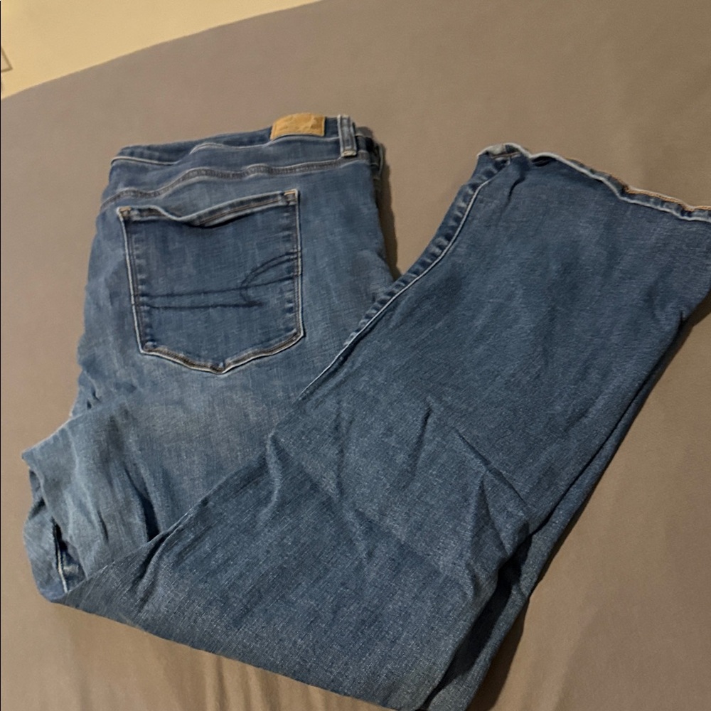 American Eagle Outfitters Dark Blue Denim Jeans